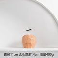 Axyaa Apple Pear Decoration: Simple Ceramic Fruit for Home & Office Décor