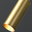 Brass LED Wall Lamp 3-Color Dimmable Rotatable for Parlor & Bedroom Lighting by Axyaa