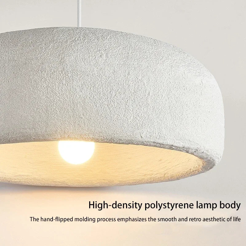 Axyaa Wabi Sabi LED Pendant Lamp Japanese Polystyrene Chandeliers