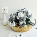 Axya Ceramic Orchid Flower Pot Set