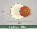 Modern Sofa Background Wall Lamp for Living Room Bedroom Porch, Axyaa Creative Interior Decor