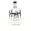 Axyaa Retro Nordic Walnut Pendent Lamp for Living Room and Bar Counter