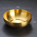 Axyaa Stainless Steel Mixing Bowl Set for Meal Prep and Storage