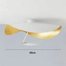 Axyaa Flying Shuttle Hat LED Ceiling Light: Nordic Minimalist Chandelier for Home and Hospitality