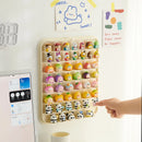 Axyaa Cute Grain Display Cabinet Wall-Mounted Handmade Blind Box Storage Rack