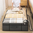 Axyaa Under Bed Storage Bag: Foldable Quilt & Clothes Organizer.