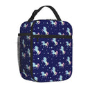 Axyaa Cartoon Unicorn Lunch Bag | Insulated Thermal Tote for Women Girls