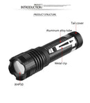 Axya Super Bright XHP50 LED Flashlight with 5 Modes