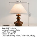 Axyaa Retro Contemporary Table Lamp for Living Room Study Bedroom LED Bedside Light