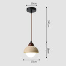 Axyaa Yellow Marble Dining Table Chandeliers - Nordic Bedside Pendent Lamps