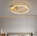 Axyaa Modern Luxury Nordic LED Living Room Lights Circular Fixtures