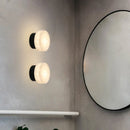 Axyaa Nordic Marble LED Wall Lamp Modern Round Lighting for Luxury Spaces