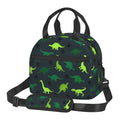 Dino Lunch Bag by Axyaa: Jurassic Thermal Tote for Kids School Travel Picnic