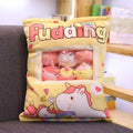 Axyaa Snack Bag Pillow Bunny Bunny Dinosaur Penguin Cherry Blossom Mini Ornaments