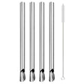 Axyaa Stainless Steel Straw Set for Bubble Tea & Smoothies