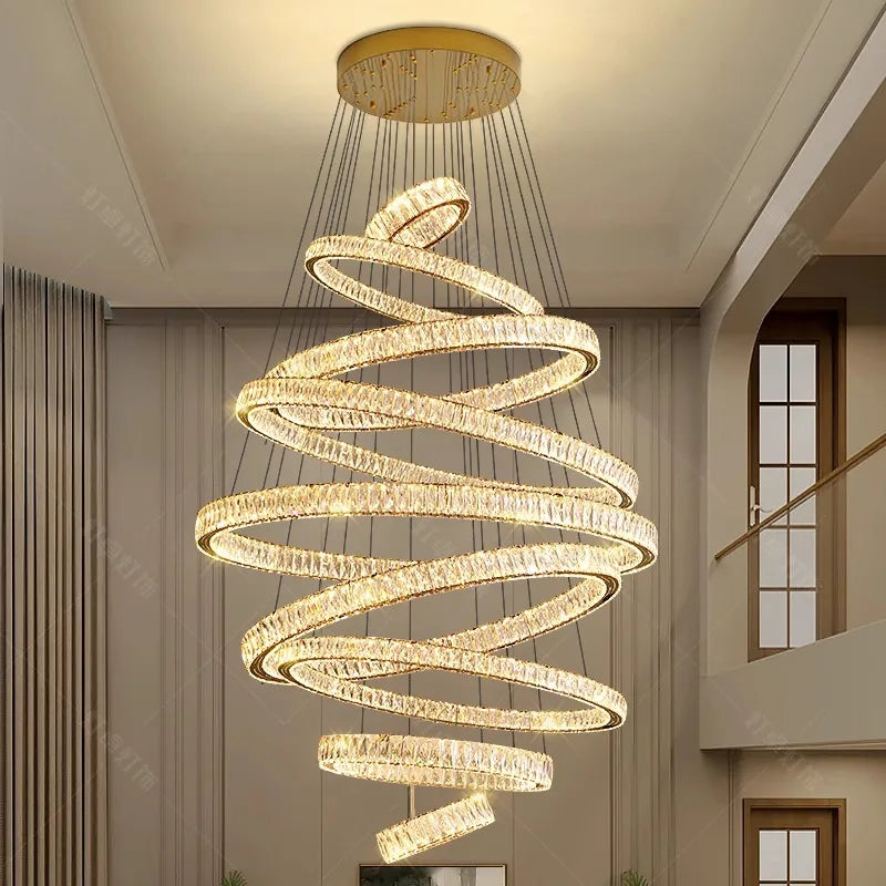 Axyaa Modern Dining Room Pendant Light Indoor LED Chandelier