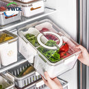 Axya Food Preservation Box with Lid, Handle, Divided Tray - Kitchen Storage Containers