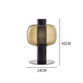Axyaa LED Glass Table Lamp: Modern Nordic Design for Home Decor & Lighting