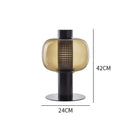 Axyaa LED Glass Table Lamp: Modern Nordic Design for Home Decor & Lighting
