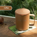 Axyaa Stainless Steel Vacuum Flask Cold&Hot Cup Handle Thermal Travel Mug