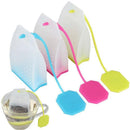 Axyaa Tea Infuser: Silicone Strainer Bag for Herbal Spice & Coffee Filter