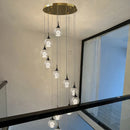 Axyaa LED Chandeliers: Modern Pendant Lights for Living & Dining Room Lighting