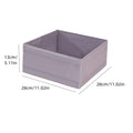Axyaa Underwear Drawer Organizer Box for Wardrobe Clothes, Bras, Socks, Pants & More