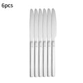 Axyaa Stainless Steel Tableware Set - High-End Knife, Fork, Spoon for Kitchen & Restaurant