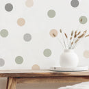 Axyaa Polka Dots Wall Decals: Creative, Waterproof, Removable Bedroom Stickers