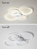 Axyaa Modern Minimalist Living Room Ceiling Lamp 2022
