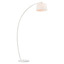 Axyaa Minimalist LED Arc Floor Lamp for Modern Living Room & Bedroom Lighting