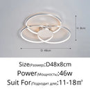 Axyaa Nordic LED Ceiling Light for Bedroom, Living Room, Study, Modern Home Decor