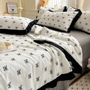 Axyaa Cotton Air Conditioner Quilt Set - Summer Cool, Thin, Machine Washable
