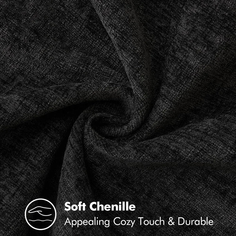 Chenille Throw Pillow Cover 30x50cm Velvet Luxury Cushions for Sofa Bed - Axyaa