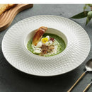 Axyaa Ceramic Dinner Plate Set for Restaurant and Home - Solid Color Tableware
