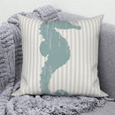 Axyaa Ocean Animals Decorative Pillowcase for Home, Bedroom, Car - 40x40 45x45 50x50cm