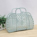Axyaa Summer Shopping Handbag: Large-capacity Hollow Organizer for Home Laundry Storage