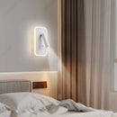 Axyaa Adjustable USB Wall Lamp for Bedroom Study, Minimalist LED Reading Light