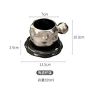 Axyaa Meteorite Ceramic Coffee Cup 300ml Mug Breakfast Dish Tableware Home Utensils