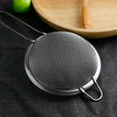 Axyaa Stainless Steel Flour Sieve Colander with Long Handle