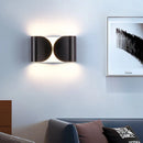 Axyaa LED Wall Lamps: Modern Artistic Decorative Lighting for Dining, Living Room, Bedroom