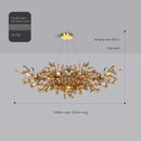 Axyaa Modern Glass Branch Chandelier for Luxury Home Decor