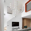 Axyaa Modern Pendant Light Chandelier for Indoor Dining Room, Living Room, and Ceiling Lighting