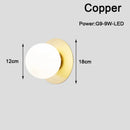 Nordic LED Wall Lights with G9 Bulb - Axyaa Wall Sconce for Bedroom, Living Room