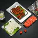Axyaa Stainless Steel Non-Stick Baking Tray for Food Storage and Cooking