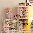 Axyaa Acrylic Doll Display Stand Box for Plush Toys & Figures