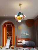 Axyaa Modern Glass Ceiling Lamp for Kids Room and Living Room