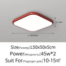 Axyaa Modern LED Ceiling Lamp 5 Colors for Living Room Bedroom Lighting