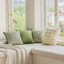 Axyaa French Chenille Sofa Pillow Cover for Living Room Decoration