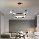 Axyaa Modern Chandelier Stair Pendant Lamp Living Room Interior Lighting